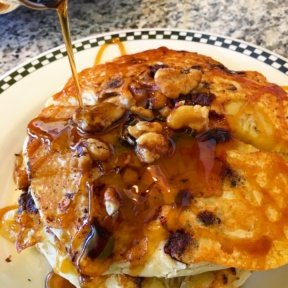 Gluten-free pancakes from The Breakfast Club